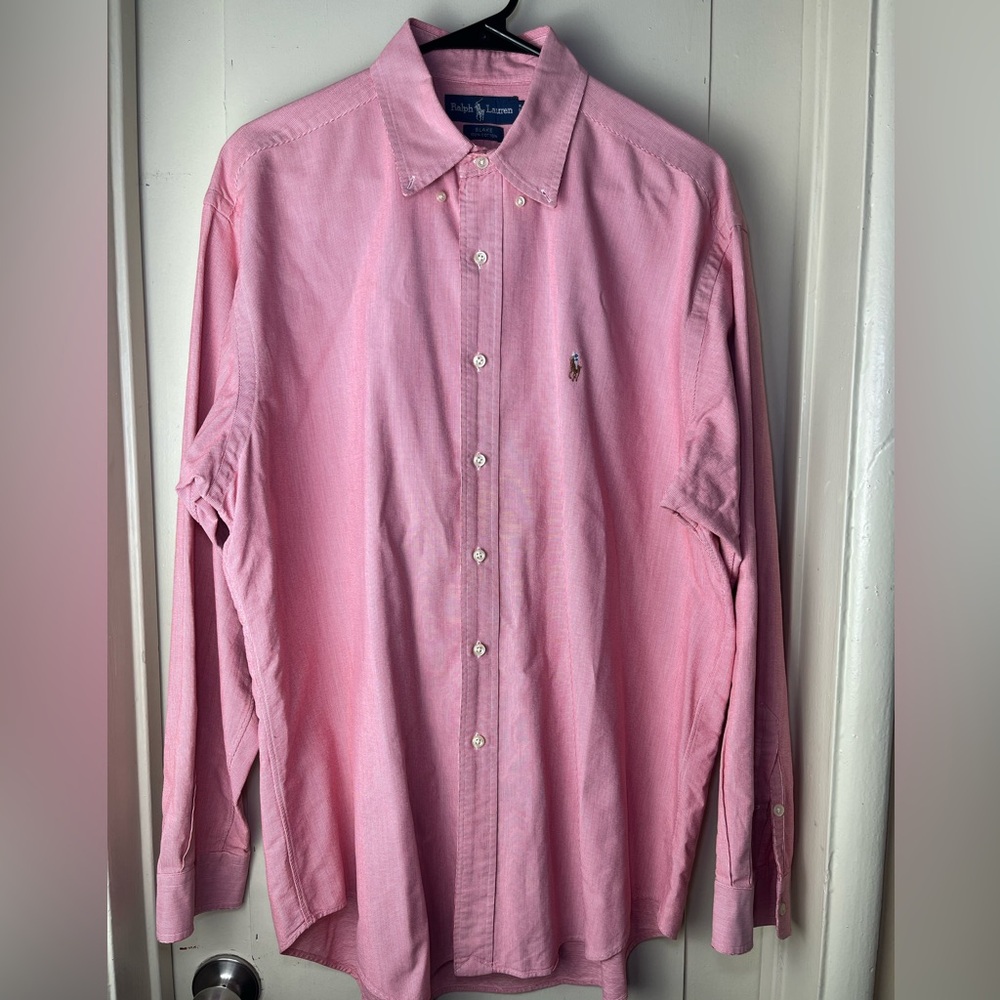 Polo by Ralph Lauren‎ Men's Pink Shirt